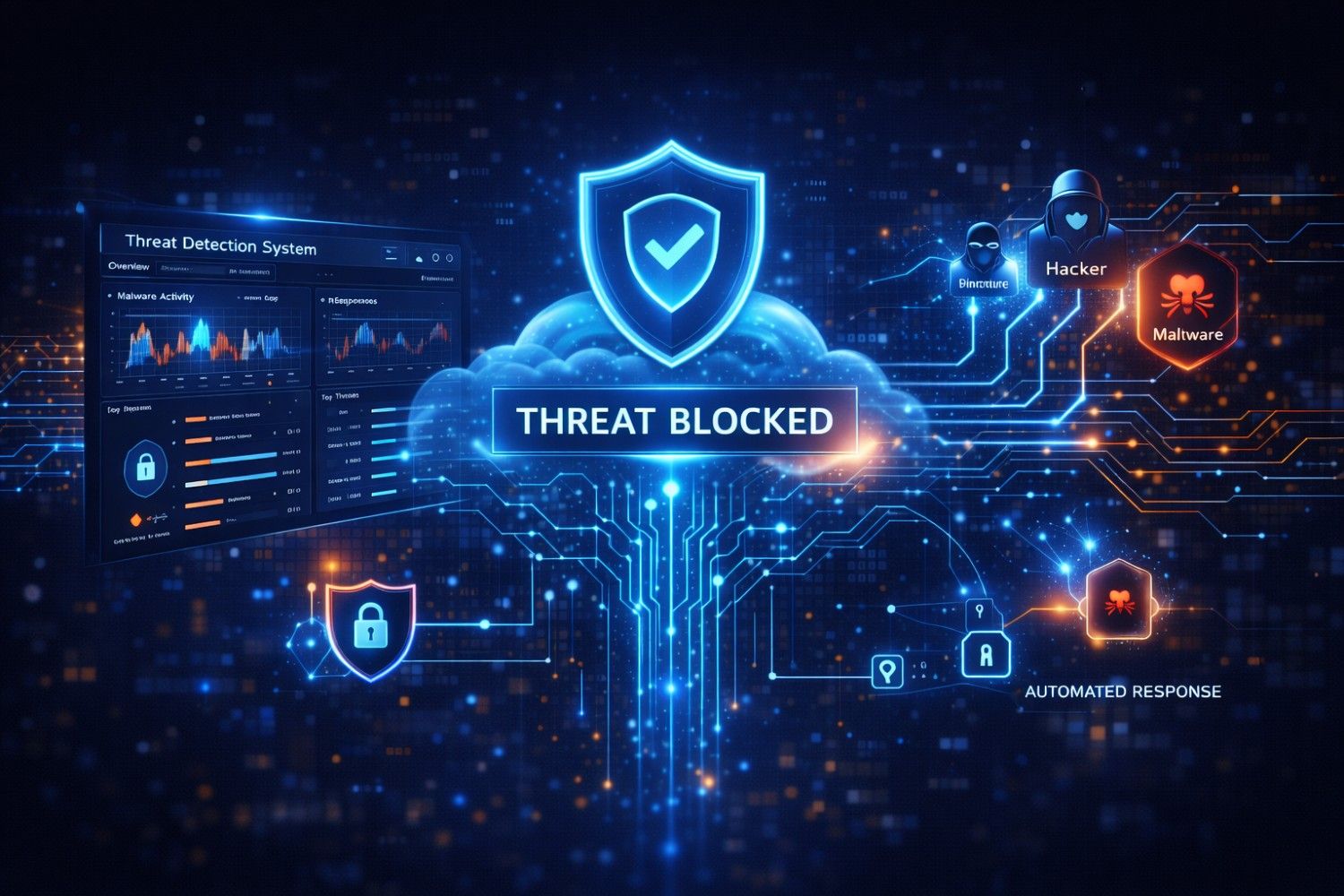 AI Threat Detection Diagram